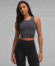 Lululemon Ribbed Softstreme Cropped Tank Top Choose Your Color New With Tag