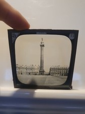 Antique, Glass Lantern Slide, Paris Column Vendome (GS.7)(2)