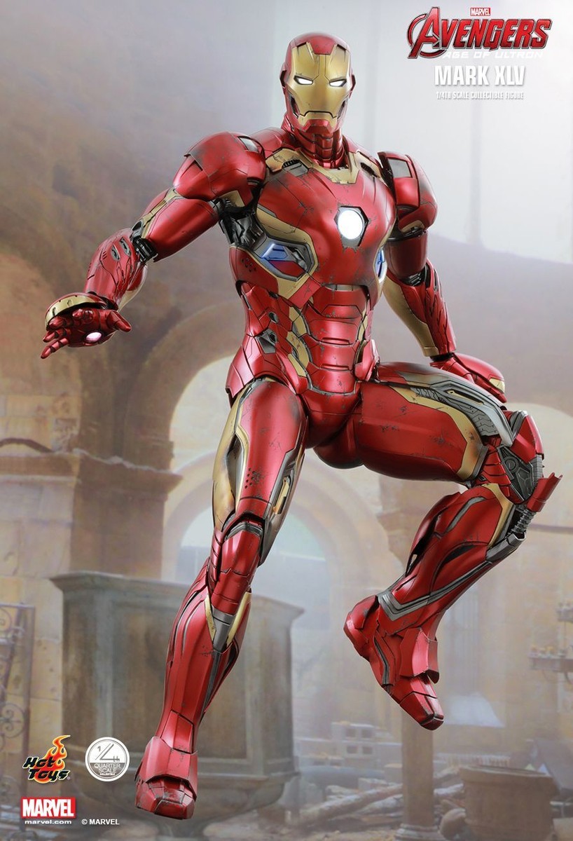 New Hot Toys 1/4 Avengers Age of Ultron Iron Man Mark 45 XLV QS006
