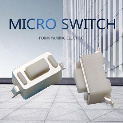 50pcs Tact Switch Micro Toggle Push Button Electrical Press Key 2 Pins 3*6 4.3mm