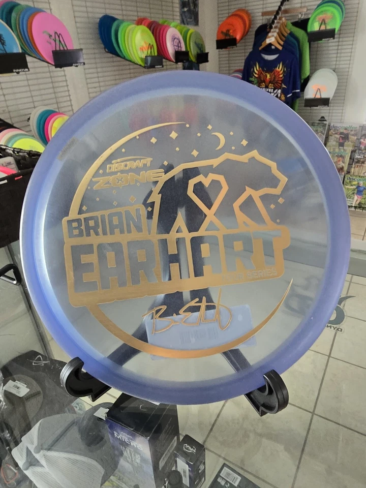 New Discraft Tour Series Violet & Gold- Z Zone, 175g, Brian Earhart Exclusive - Image 2 of 4
