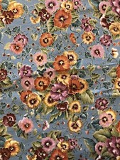Marcus pansy fabric