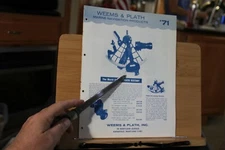 Catalog Brochure Weems & Plath Marine boat Navigation and Mail order blanks