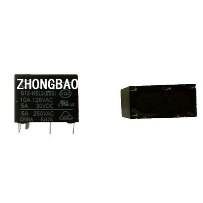1Pc/lot NEW JZC-33F-012-HSL3 JZC-33F 012-HSL3-12VDC 012-HSL3 12VDC 12V RELAY #W6