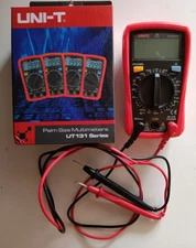 UNI-TSTER MULTIMETER DIGITAL PRO TESTER PROFESSIONAL TESTER MULTIMETER WITH CABLES m