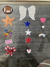 13 PCs Kids Embroidery Patches iron,sewing, Sticker On clothes