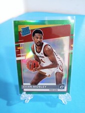 2021-22 Evan Mobley Chronicles Draft Pick Optic Rated Rookie GREEN Prizm #202