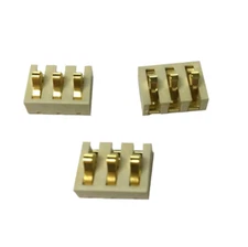 3pcs For Motorola GP328 interphone accessories battery contact electrode sheet