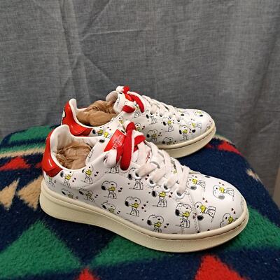 MARC JACOBS × PEANUTS / ×PEANUTS/ローカットスニーカー/37/ホワイト// Marc Jacobs The Tennis Shoe Snoopy Woodstock Sneakers Size 38