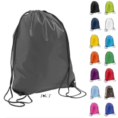Zuziehbeutel Turnbeutel Sportbeutel Seesack Rucksack Sols Sol´s Gymsack 34x45cm