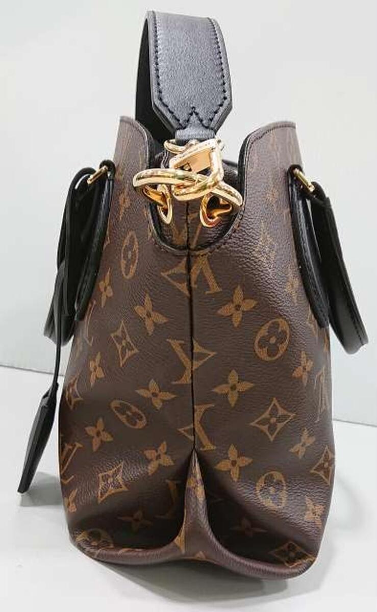 Louis Vuitton Black Monogram Canvas Flower Tote Louis Vuitton