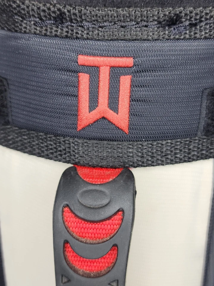 Vintage Nike Tiger Woods Golf Bag Stand Carry Kids Youth Junior Black Red Gray - Image 4 of 4