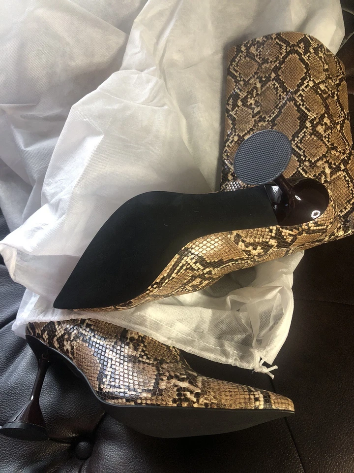 Кожаные ботинки Jeffery Campbell Entity-2, размер 11, SHOW STOPPER. - Изображение 2 из 3