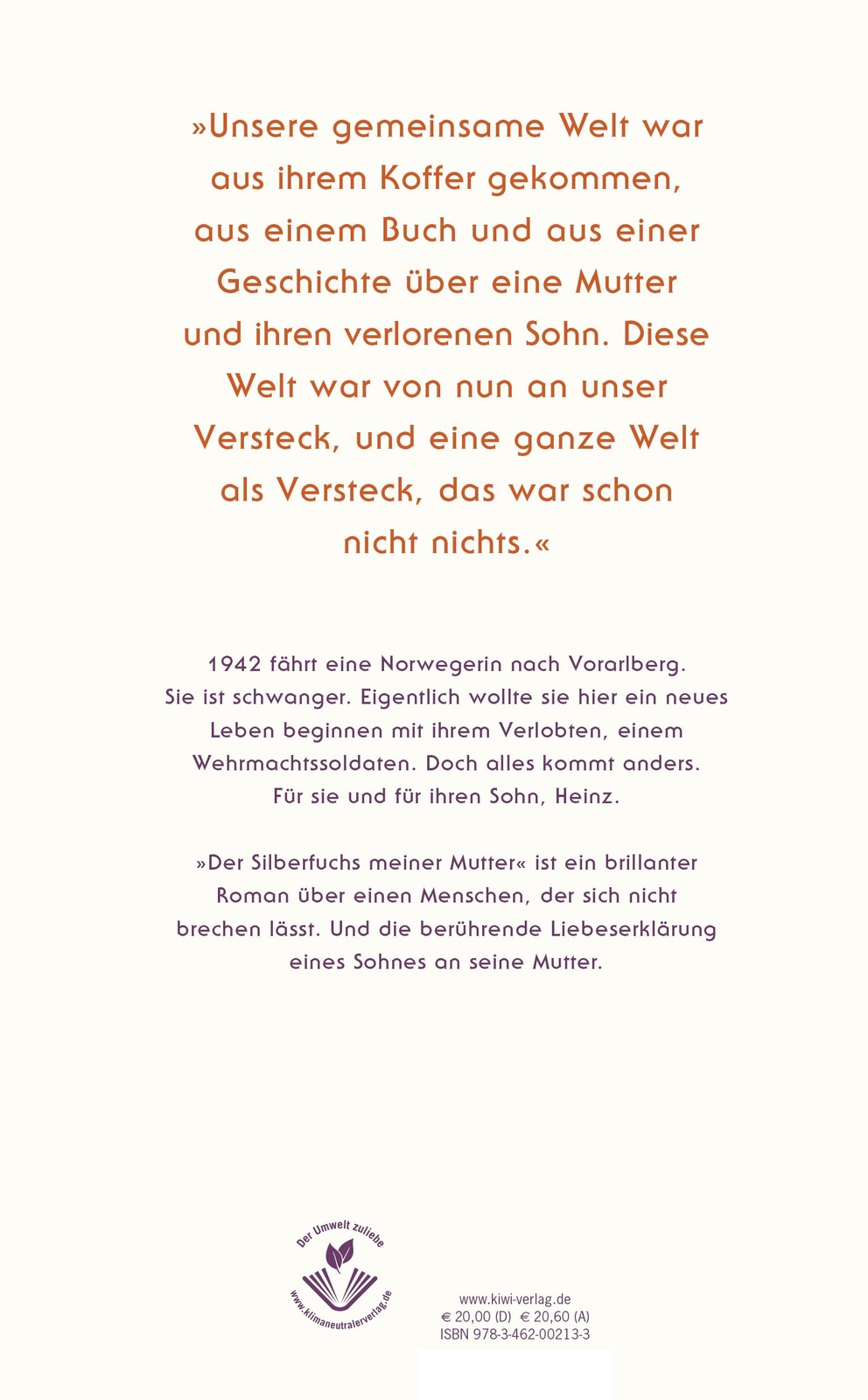 Thumbnail - Der Silberfuchs Meiner Mutter Alois Hotschnig