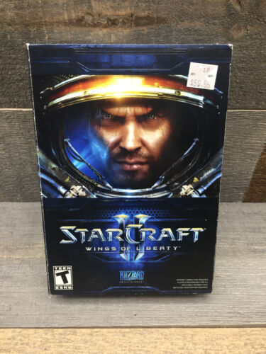 Starcraft Star Craft  II 2 Wings of Liberty PC MAC W/Key - Afbeelding 1 van 7