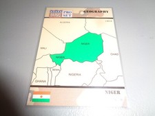 NIGER #40 1991 Pro Set Desert Storm Geography card