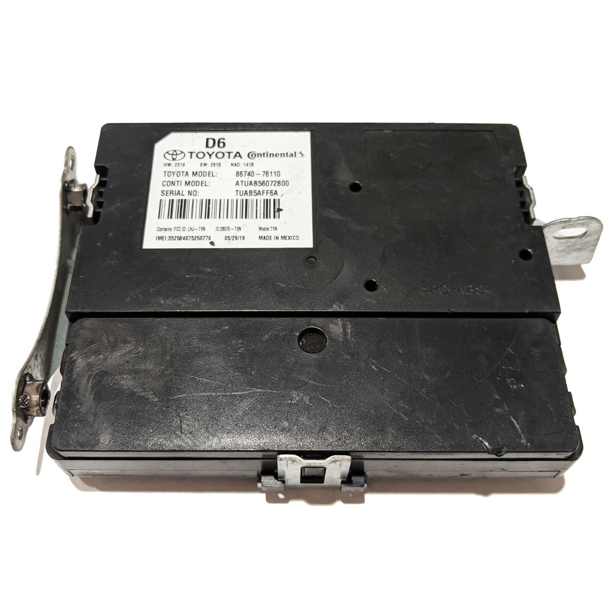 ゆう専用 OEM Telematics Transceiver Control Module Lexus UX200 UX250h 2019