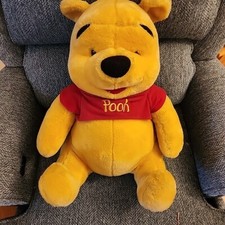 20" LARGE Vintage Walt Disney World Plush Winnie the POOH Bear Stuffed Animal