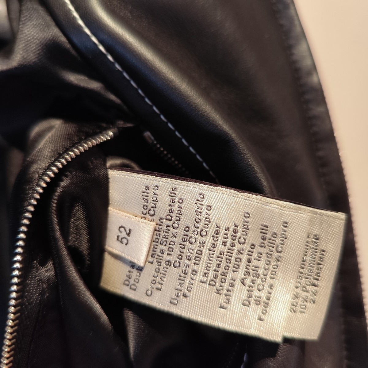 Hermes crocodile touch jacket | eBay