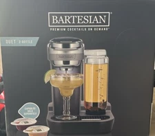 Bartesian Cocktail Machine Duet Premium 2-Bottle Home Bar  #55310 - NEW SEALED