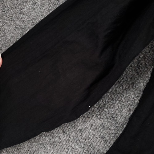 Guess Button Up Shirt L Large Black Long Sleeve Grunge 2000s Y2K - Picture 7 of 13