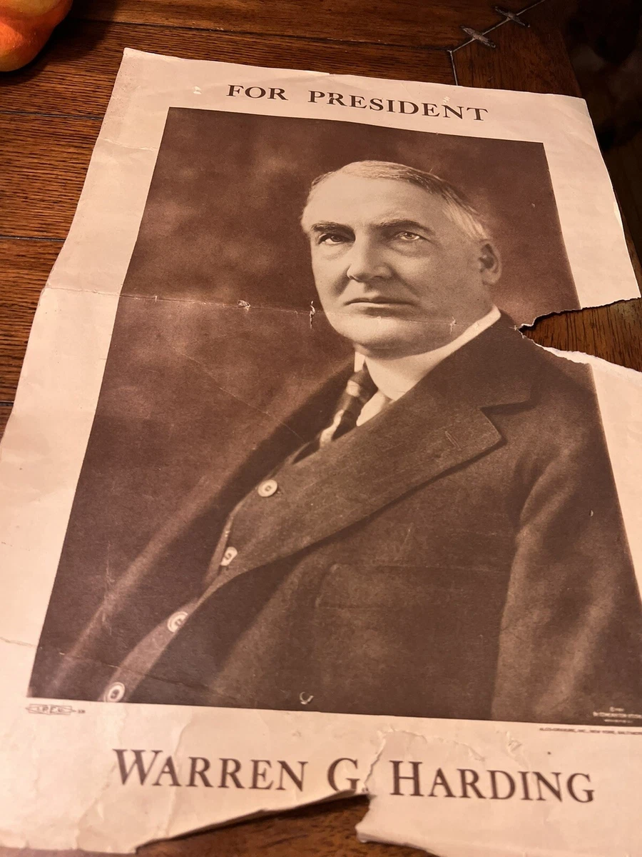 President Harding 1920