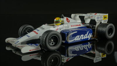 Minichamps - 1:18 Toleman Hart TG184 Ayrton Senna 2nd Place Monaco