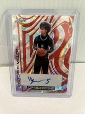 #3/4 (ONLY 4) 2023 LEAF AUTO AUTOGRAPH VYCTORIUS MILLER ROOKIE CARD