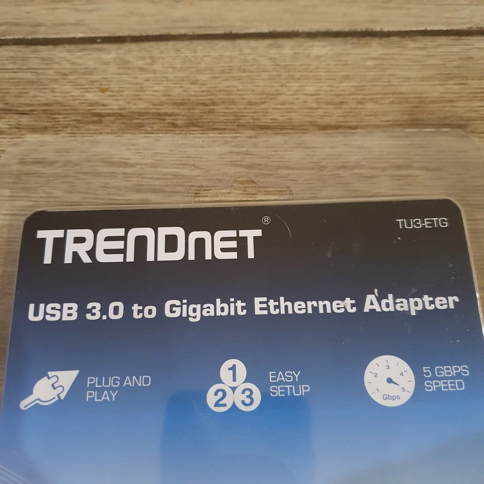TRENDnet TU3-ETG USB 3.0 to Gigabit Ethernet Adapter - TU3-ETG BRAND NEW - Image 3 of 4