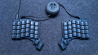 ZSA Voyager Split Ergonomic Wired Keyboard with Kailh Choc Red Switches