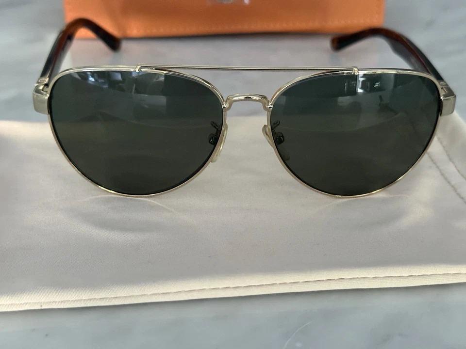 Gafas de sol TORY BURCH TY6070 32729A doradas polarizadas moda piloto aviador 57 mm Foto 2 de 4