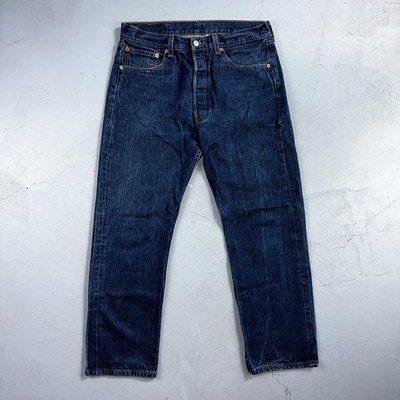 Levis 501 Vintage Y2K 90s XX Straight Leg Jeans Blue Med Wash