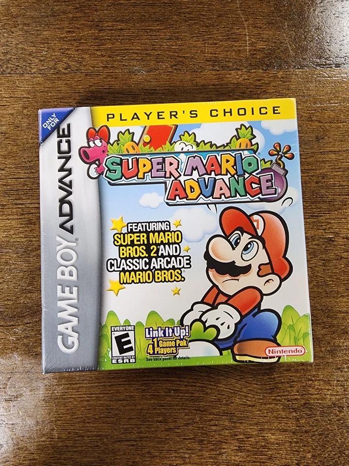 Super Mario Advance GBA game Nintendo Game Boy Advance. New Sealed. Plays On DS. - Image 2 of 4