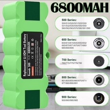 6.8Ah Battery For iRobot Roomba 500 600 700 800 595 620 630 650 660 790 880 -NEW