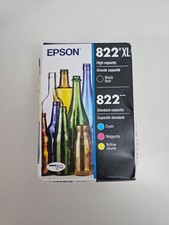 2028 GENUINE EPSON 822XL / 822 INK WORKFORCE WF-3820 3823 4820 4830 4833 4834