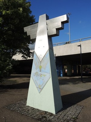 Foto A2 Das Wolgograd Denkmal Coventry A Edelstahl Denkmal Stan c2021