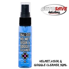 Muc-Off - Helmet, Visor & Goggle Cleaner |32ml |pH Neutral |X2 Bottles