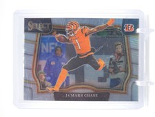 JA'MARR CHASE 2022 PANINI SELECT FIELD LEVEL #448 BENGALS Q1022