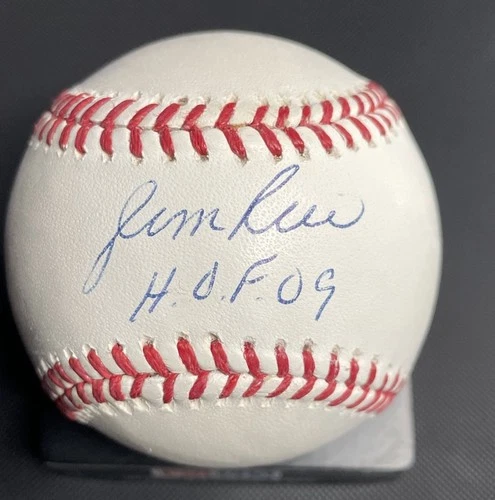 Jim Rice Signed Baseball with "H.O.F. 09" Inscription JSA   *Perfect*   Red Sox
