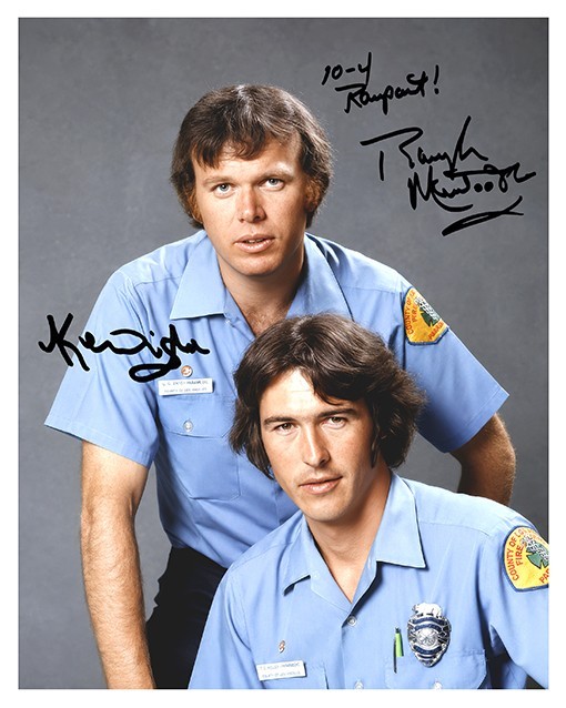 Randolph Mantooth Kevin Tighe Emergency! TV Show 8x10 Photo Autograph Reprint