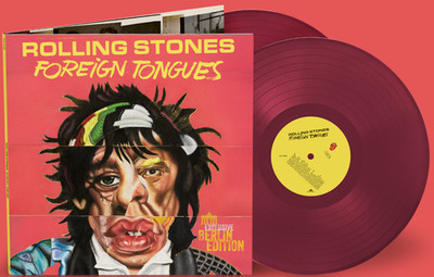 The Rolling Stones -  Foreign Tongues Ltd. Berlin Edition Oxblood Red 2 Vinyl LP