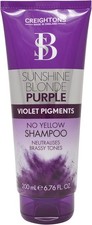Tone Correcting Shampoo for Blonde & Platinum Hair - 200ml Salon Quality Formula 9.75 per litre