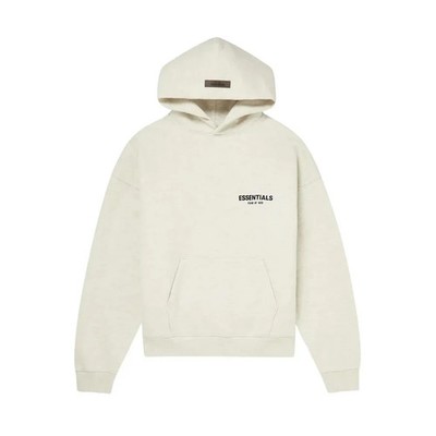 FEAR OF GOD ESSENTIALS LIGHT OATMEAL HOODIE