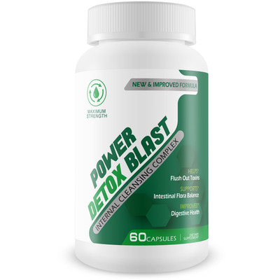 Power Detox Blast - Internal Cleansing Complex - Flush Toxins - Digestive