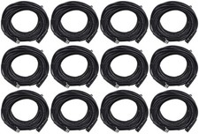 12 Rockville RDX5M50 50' 5-Pin Male-Female DMX Lighting Cables 100 Copper