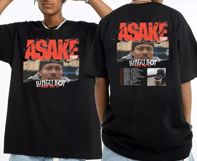 Asake Lungu Boy World Tour 2024 Shirt, Asake 2024 Concert T-shiTshirt