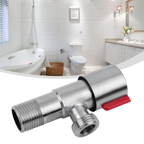 Bathroom Triangle Valve Thickened Stainless Steel Suitable for All Pipes - Imagen 6 de 47
