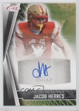 2022 SAGE Low Series Auto Black Jacob Herres #A-JH Auto 2b2