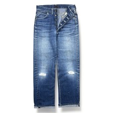Vintage 1940s Lee Riders 101B Center Logo Selvedge Denim Jeans Sanforized 30x30