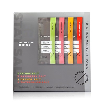 LMNT Zero Sugar Electrolytes - Variety Pack | Drink Mix | 12-Count